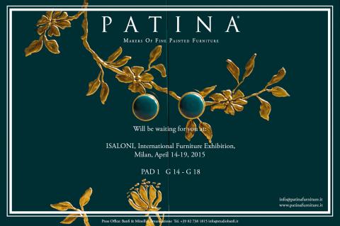 Patina presente a iSaloni 2015